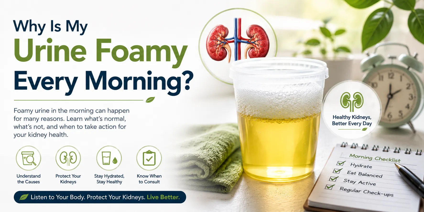 Why Is My Urine Foamy Every Morning?